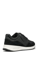 Geox Kadın Siyah Bulmya Bağcıklı Deri Sneaker | Derimod Geox Kadın Siyah Bulmya Bağcıklı Deri Sneaker | Derimod