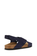 Geox Women Navy Blue Nubuck Leather Slippers
| Derimod
Geox Women Navy Blue Nubuck Leather Slippers
| Derimod