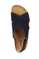 Geox Women Navy Blue Nubuck Leather Slippers
| Derimod
Geox Women Navy Blue Nubuck Leather Slippers
| Derimod