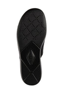 Geox Women's Black Xand 2.2s Thick Soled Leather Slippers | Derimod Geox Women's Black Xand 2.2s Thick Soled Leather Slippers | Derimod