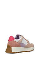 Geox Kadın Çok Renkli D Amabel A - Nappa + Suede Bağcıklı Deri Sneaker | Derimod Geox Kadın Çok Renkli D Amabel A - Nappa + Suede Bağcıklı Deri Sneaker | Derimod