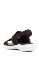 Geox Kadın Siyah Spherica Ec5 Bantlı Kumaş Sandalet | Derimod Geox Kadın Siyah Spherica Ec5 Bantlı Kumaş Sandalet | Derimod