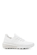 Geox Kadın Beyaz Spherica Actif Kalın Tabanlı Bağcıklı Kumaş Sneaker | Derimod Geox Kadın Beyaz Spherica Actif Kalın Tabanlı Bağcıklı Kumaş Sneaker | Derimod