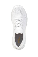 Geox Kadın Beyaz Spherica Actif Kalın Tabanlı Bağcıklı Kumaş Sneaker | Derimod Geox Kadın Beyaz Spherica Actif Kalın Tabanlı Bağcıklı Kumaş Sneaker | Derimod