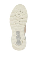 Geox Kadın Bej Spherica Actif Kalın Tabanlı Bağcıklı Kumaş Sneaker | Derimod Geox Kadın Bej Spherica Actif Kalın Tabanlı Bağcıklı Kumaş Sneaker | Derimod