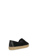 Geox Kadın Siyah Lampedusa Deri Espadril | Derimod Geox Kadın Siyah Lampedusa Deri Espadril | Derimod