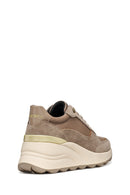 Geox Kadın Vizon D Spherıca Ec13 A - Nappa+Sued Bağcıklı Dolgu Topuklu Deri Spor Sneaker | Derimod Geox Kadın Vizon D Spherıca Ec13 A - Nappa+Sued Bağcıklı Dolgu Topuklu Deri Spor Sneaker | Derimod