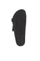 Geox Women Black D Brionia Ra - Nappa Stone Leather Slippers | Derimod Geox Women Black D Brionia Ra - Nappa Stone Leather Slippers | Derimod