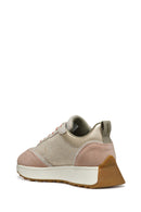 Geox Women Beige D Amabel A Lace-Up Thick-Soled Leather Sneaker | Derimod Geox Women Beige D Amabel A Lace-Up Thick-Soled Leather Sneaker | Derimod