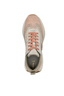 Geox Women Beige D Amabel A Lace-Up Thick-Soled Leather Sneaker | Derimod Geox Women Beige D Amabel A Lace-Up Thick-Soled Leather Sneaker | Derimod