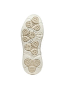 Geox Women Beige Nebula 2.0 X B Lace-Up Thick-Soled Leather Sneaker | Derimod Geox Women Beige Nebula 2.0 X B Lace-Up Thick-Soled Leather Sneaker | Derimod