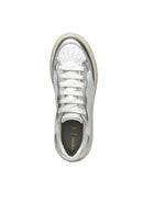 Geox Kadın Beyaz Spherica Ec4.1 Bağcıklı Kalın Tabanlı Deri Sneaker | Derimod Geox Kadın Beyaz Spherica Ec4.1 Bağcıklı Kalın Tabanlı Deri Sneaker | Derimod