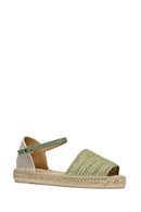 Geox Women Green D Lampedusa Braided Leather Espadrille | Derimod Geox Women Green D Lampedusa Braided Leather Espadrille | Derimod
