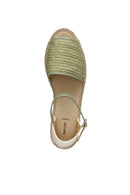 Geox Women Green D Lampedusa Braided Leather Espadrille | Derimod Geox Women Green D Lampedusa Braided Leather Espadrille | Derimod