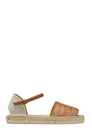 Geox Women Camel D Lampedusa Braided Leather Espadrille | Derimod Geox Women Camel D Lampedusa Braided Leather Espadrille | Derimod