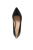 Geox Women Black Kleopy Thin Heeled Leather Stiletto | Derimod Geox Women Black Kleopy Thin Heeled Leather Stiletto | Derimod