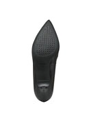 Geox Women Black Kleopy Thin Heeled Leather Stiletto | Derimod Geox Women Black Kleopy Thin Heeled Leather Stiletto | Derimod