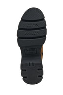 Geox Women Tan D Pluette Zippered Thick Sole Suede Leather Boots | Derimod Geox Women Tan D Pluette Zippered Thick Sole Suede Leather Boots | Derimod