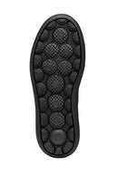 Geox Women Black D Spherica Ecub-2 B - Nappa+Me Lace-Up Thick-Soled Leather Sneaker | Derimod Geox Women Black D Spherica Ecub-2 B - Nappa+Me Lace-Up Thick-Soled Leather Sneaker | Derimod