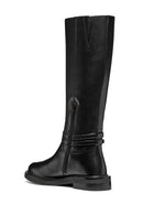 Geox Women Black D Serılda A - Smo.Lea Zippered Leather Boot | Derimod Geox Women Black D Serılda A - Smo.Lea Zippered Leather Boot | Derimod