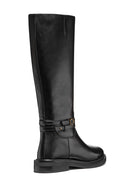 Geox Women Black D Serılda A - Smo.Lea Zippered Leather Boot | Derimod Geox Women Black D Serılda A - Smo.Lea Zippered Leather Boot | Derimod