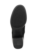 Geox Kadın Siyah D Serılda 60 A - Smo.Lea Tokalı Fermuarlı Topuklu Deri Bot | Derimod Geox Kadın Siyah D Serılda 60 A - Smo.Lea Tokalı Fermuarlı Topuklu Deri Bot | Derimod