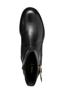 Geox Kadın Siyah D Serılda 60 A - Smo.Lea Tokalı Fermuarlı Topuklu Deri Bot | Derimod Geox Kadın Siyah D Serılda 60 A - Smo.Lea Tokalı Fermuarlı Topuklu Deri Bot | Derimod