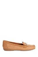 Geox Kadın Camel Annytah Moc Süet Deri Loafer | Derimod Geox Kadın Camel Annytah Moc Süet Deri Loafer | Derimod