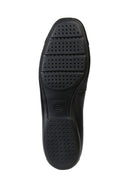 Geox Kadın Siyah Annytah Deri Babet | Derimod Geox Kadın Siyah Annytah Deri Babet | Derimod