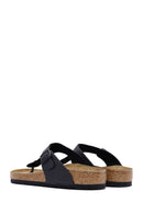 Birkenstock Men's Black Gizeh Flip Flops | Derimod Birkenstock Men's Black Gizeh Flip Flops | Derimod