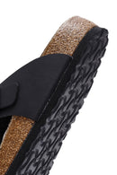 Birkenstock Men's Black Gizeh Flip Flops | Derimod Birkenstock Men's Black Gizeh Flip Flops | Derimod