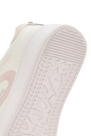 Alberto Guardiani Kadın Bej New Era Bağcıklı Deri Sneaker | Derimod Alberto Guardiani Kadın Bej New Era Bağcıklı Deri Sneaker | Derimod