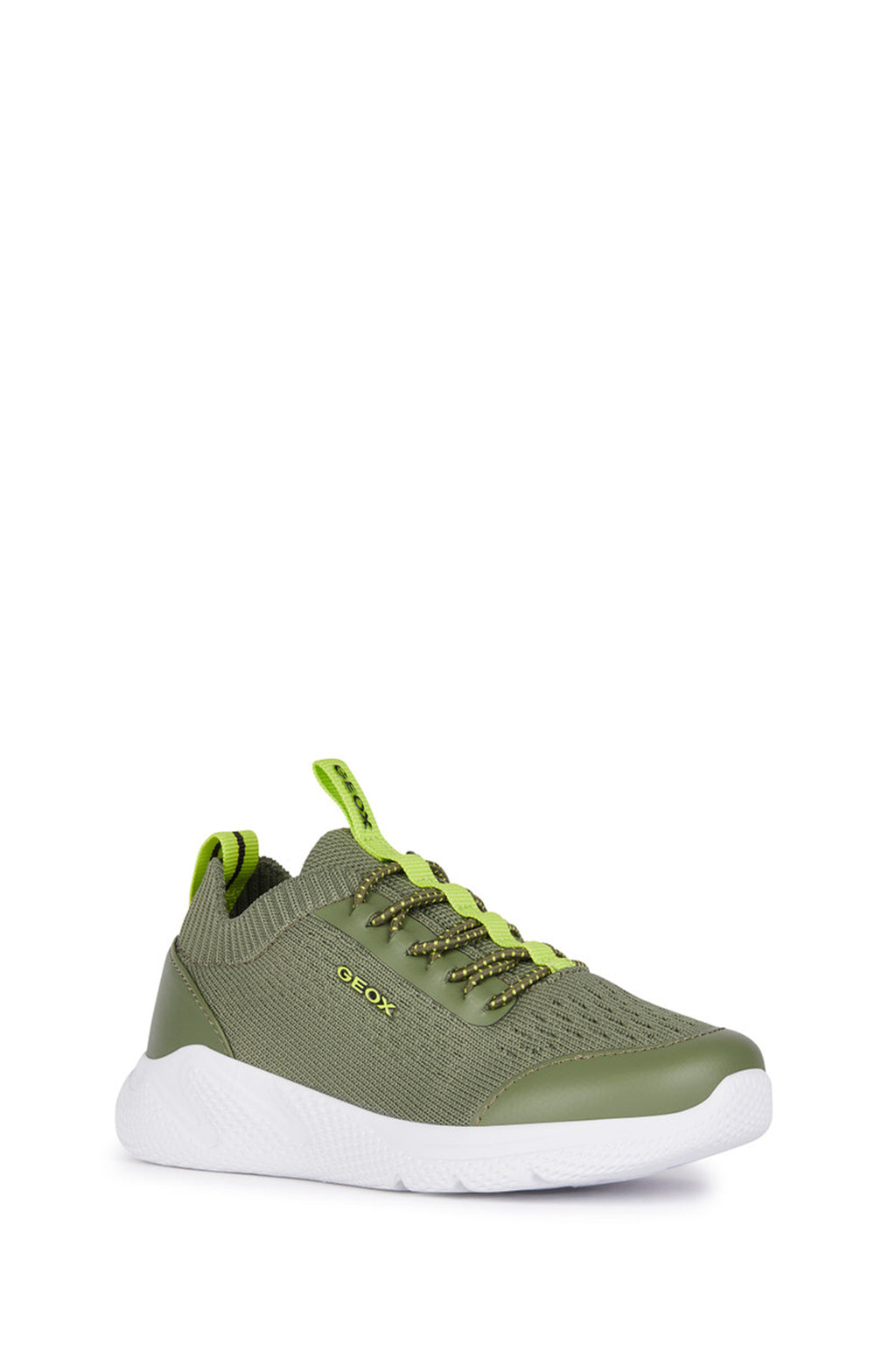Geox Erkek Çocuk Yeşil Sprintye Kumaş Sneaker