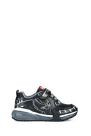 Geox Boy Black Bayonyc Lace-Up Sneaker | Derimod Geox Boy Black Bayonyc Lace-Up Sneaker | Derimod