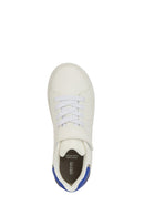 Geox Boy White Eclyper Strappy Sneaker | Derimod Geox Boy White Eclyper Strappy Sneaker | Derimod