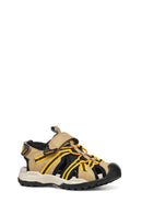 Geox Boy Beige Borealis Sandals | Derimod Geox Boy Beige Borealis Sandals | Derimod