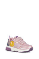 Geox Kız Çocuk Pembe Spaceclub Bantlı Sneaker | Derimod Geox Kız Çocuk Pembe Spaceclub Bantlı Sneaker | Derimod