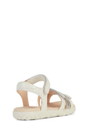 Geox Girls White Haiti Sandals | Derimod Geox Girls White Haiti Sandals | Derimod