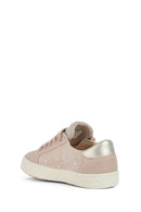 Geox Kız Çocuk Pembe Kilwi Fermuarlı Deri Sneaker | Derimod Geox Kız Çocuk Pembe Kilwi Fermuarlı Deri Sneaker | Derimod