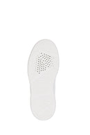 Geox Kız Çocuk Beyaz Mikiroshi Bantlı Deri Sneaker | Derimod Geox Kız Çocuk Beyaz Mikiroshi Bantlı Deri Sneaker | Derimod