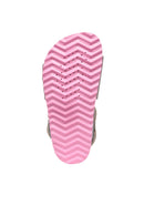 Geox Girls Silver Adriel Glitter Sandals | Derimod Geox Girls Silver Adriel Glitter Sandals | Derimod