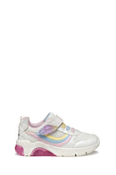 Geox Kız Çocuk Beyaz Fadinlight Sneaker | Derimod Geox Kız Çocuk Beyaz Fadinlight Sneaker | Derimod