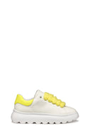 Geox Girls White Puffypop Sneakers | Derimod Geox Girls White Puffypop Sneakers | Derimod