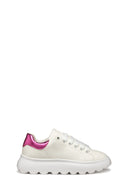 Geox Girls White Puffypop Sneakers | Derimod Geox Girls White Puffypop Sneakers | Derimod