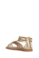Geox Girls Bronze Karly Sandals | Derimod Geox Girls Bronze Karly Sandals | Derimod