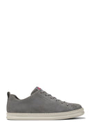 Camper Men's Gray Runner Four Leather Sneaker | Derimod Camper Men's Gray Runner Four Leather Sneaker | Derimod
