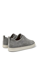 Camper Men's Gray Runner Four Leather Sneaker | Derimod Camper Men's Gray Runner Four Leather Sneaker | Derimod