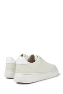 Camper Men's White Runner Leather Sneaker | Derimod Camper Men's White Runner Leather Sneaker | Derimod