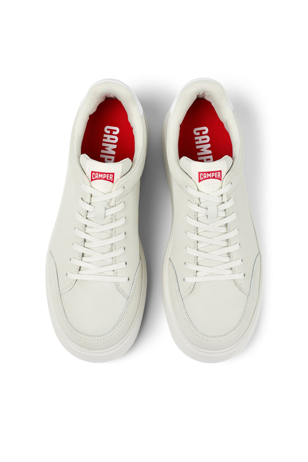 Camper Erkek Beyaz Runner Deri Sneaker
