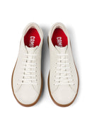 Camper Erkek Beyaz Pelotas Soller Bağcıklı Deri Sneaker | Derimod Camper Erkek Beyaz Pelotas Soller Bağcıklı Deri Sneaker | Derimod